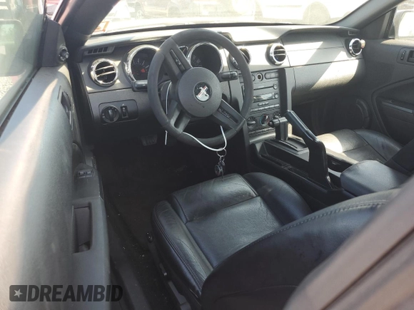 2006 Ford Mustang Standard with VIN 1ZVFT80NX65177384, listed as a Copart auction lot 61959365 with 154,748 mi miles and Salvage title. Bid and sale history available at DreamBid. Image 8.