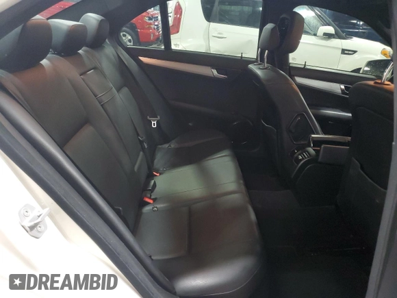 2010 Mercedes-Benz C 300 Sport with VIN WDDGF5EB2AR117652, listed as a Copart auction lot 48030515 with 113,327 mi miles and Salvage Title. Bid and sale history available at DreamBid. Image 10.