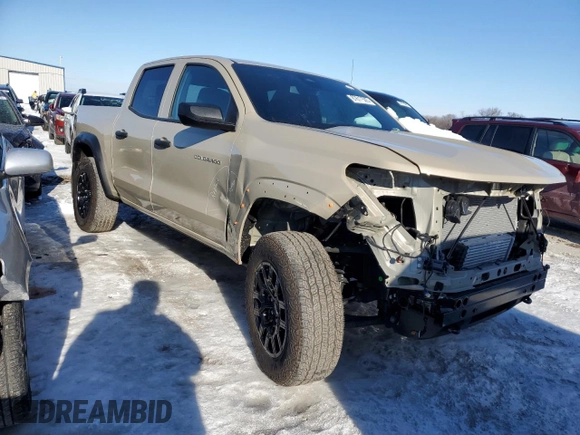 2023 Chevrolet Colorado 4WD Trail Boss with VIN 1GCPTEEK4P1204513, listed as a Copart auction lot 87617505 with Not Provided miles and Salvage Title. Bid and sale history available at carsss.com. Image 4.