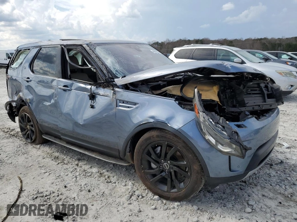 2018 Land Rover Discovery HSE with VIN SALRR2RV4JA072430, listed as a Copart auction lot 48928285 with 0 mi miles and Salvage Title. Bid and sale history available at carsss.com. Image 4.