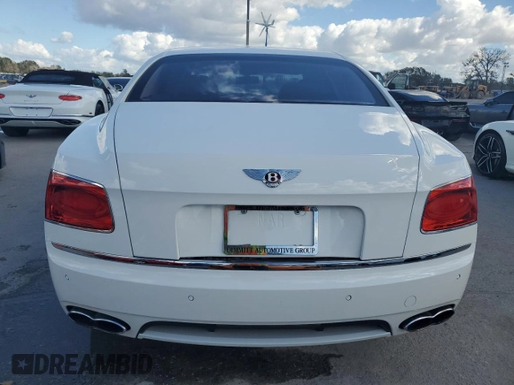 2018 Bentley Flying Spur V8 with VIN SCBET9ZA0JC066810, listed as a Copart auction lot 77017424 with 4,788 mi miles and Non repairable. Bid and sale history available at DreamBid. Image 6.
