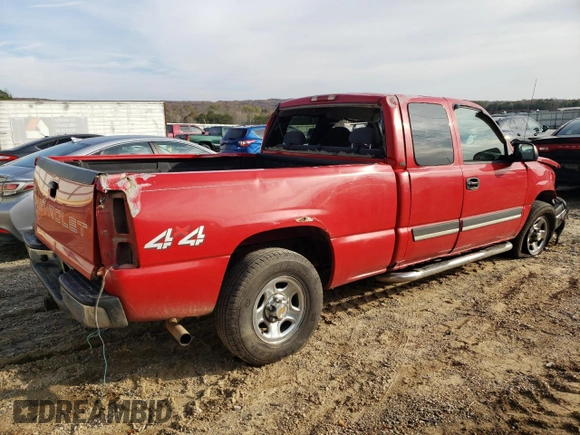 2003 Chevrolet Silverado 1500 with VIN 1GCEK19V33Z297804, listed as a Copart auction lot 81143974 with 200,016 mi miles and Clean Title. Bid and sale history available at carsss.com. Image 3.