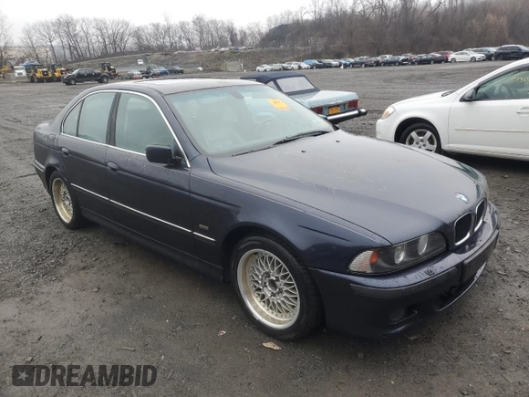2000 BMW 5 Series 528iA with VIN WBADM6340YGU22339, listed as a Copart auction lot 51738465 with 0 mi miles and Clean Title. Bid and sale history available at carsss.com. Image 4.