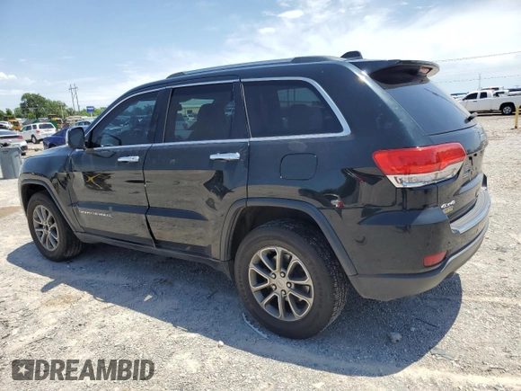 2014 Jeep Grand Cherokee Limited with VIN 1C4RJFBG6EC508934, listed as a Copart auction lot 61486245 with 191,625 mi miles and Salvage title. Bid and sale history available at DreamBid. Image 2.