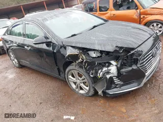 2018 Hyundai Sonata SEL with VIN 5NPE34AF0JH620018, listed as a IAAI auction lot 41391914 with 101,195 mi miles. Bid and sale history available at carsss.com. Image 1.