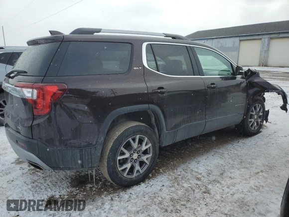 2020 GMC Acadia SLT with VIN 1GKKNULS0LZ175173, listed as a Copart auction lot 43454955 with 69,273 mi miles and Salvage title. Bid and sale history available at DreamBid. Image 3.
