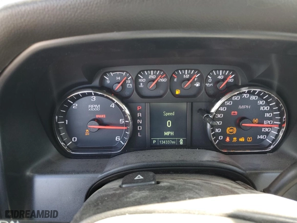 2017 GMC Sierra 1500 with VIN 1GTN1LEC3HZ904326, listed as a Copart auction lot 51982345 with 134,337 mi miles and Clean Title. Bid and sale history available at carsss.com. Image 9.