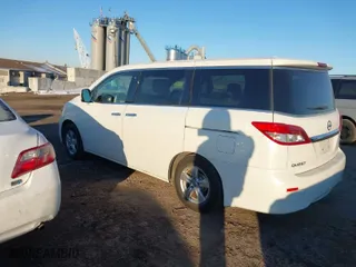 2012 Nissan Quest SL with VIN JN8AE2KP7C9049440, listed as a IAAI auction lot 41387304 with 72,797 mi miles. Bid and sale history available at carsss.com. Image 3.