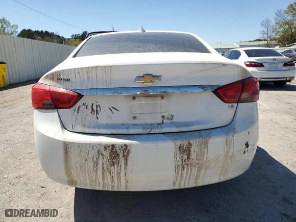 2016 Chevrolet Impala LS with VIN 2G11Z5SA7G9167025, listed as a Copart auction lot 49777295 with 0 mi miles and Salvage Title. Bid and sale history available at carsss.com. Image 6.
