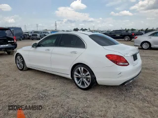 2018 Mercedes-Benz C 300 with VIN 55SWF4JB6JU245144, listed as a Copart auction lot 61415265 with 81,515 mi miles and Salvage title. Bid and sale history available at DreamBid. Image 2.