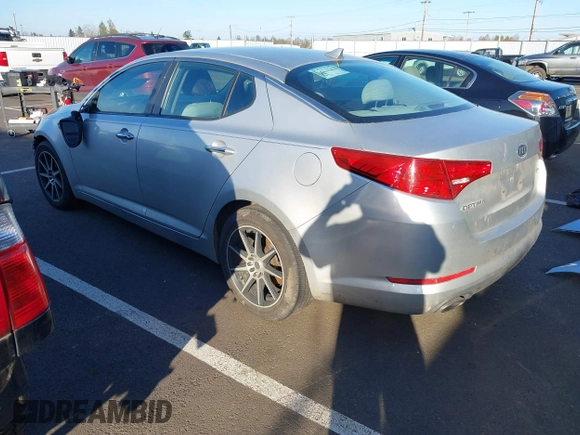 2012 Kia Optima LX with VIN KNAGM4A70C5282666, listed as a IAAI auction lot 41756098 with Not Provided miles and . Bid and sale history available at carsss.com. Image 3.