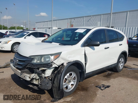 2013 Honda CR-V LX with VIN 5J6RM3H38DL007451, listed as a IAAI auction lot 41995597 with 56,084 mi miles and . Bid and sale history available at DreamBid. Image 2.