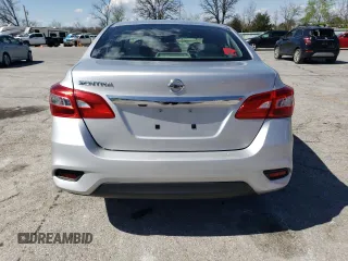 2019 Nissan Sentra S z VIN 3N1AB7AP1KY456698, wystawiony jako Copart lot #52703265 z przebiegiem 55 073 mil mil oraz Szkoda całkowita • Salvage title. Historia ofert i sprzedaży dostępna na DreamBid. Obrazek 6.