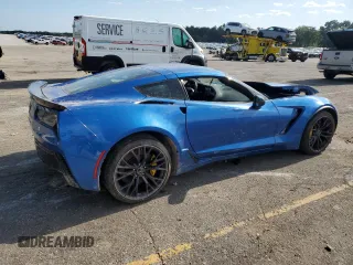 2015 Chevrolet Corvette Z06 2LZ with VIN 1G1YS2D65F5603022, listed as a Copart auction lot 66616584 with Not provided miles and Salvage title. Bid and sale history available at DreamBid. Image 3.