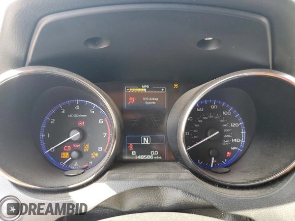 2018 Subaru Outback Premium with VIN 4S4BSAFC2J3315775, listed as a Copart auction lot 66050505 with 148,586 mi miles and Salvage title. Bid and sale history available at DreamBid. Image 9.