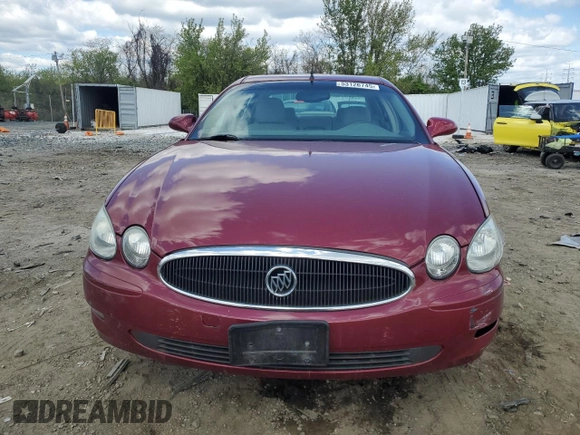 2005 Buick LaCrosse CXL z VIN 2G4WD562951223035, wystawiony jako Copart lot #53126745 z przebiegiem 123 327 mil mil oraz Szkody całkowita. Historia ofert i sprzedaży dostępna na DreamBid. Obrazek 5.