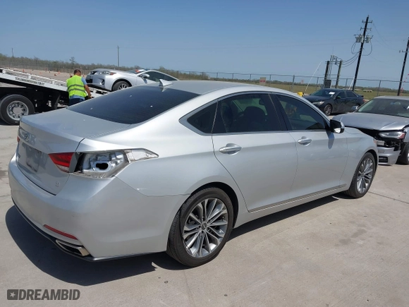 2016 Hyundai Genesis 3.8L with VIN KMHGN4JE5GU113233, listed as a IAAI auction lot 41852980 with 67,006 mi miles. Bid and sale history available at carsss.com. Image 4.