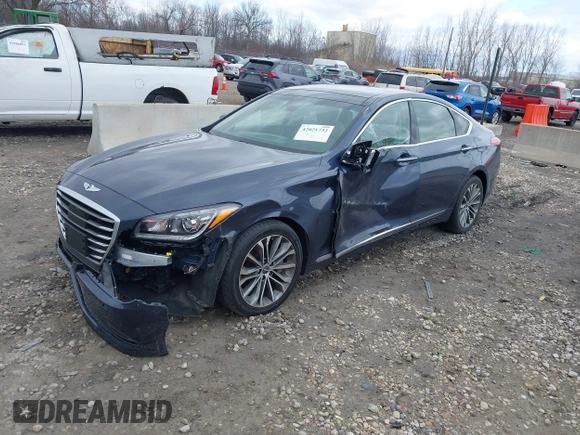 2015 Hyundai Genesis 3.8L with VIN KMHGN4JE4FU093636, listed as a IAAI auction lot 42021732 with 130,512 mi miles. Bid and sale history available at carsss.com. Image 17.