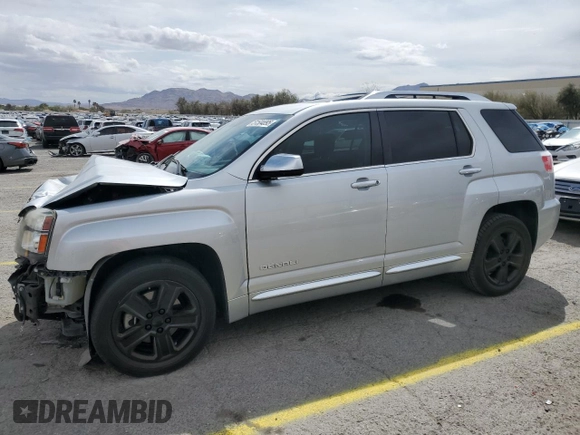 2017 GMC Terrain Denali z VIN 2GKALREK9H6104536, wystawiony jako Copart lot #51504095 z przebiegiem 63 094 mil mil oraz Szkoda całkowita • Salvage title. Historia ofert i sprzedaży dostępna na DreamBid. Obrazek 1.