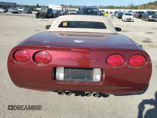 2003 Chevrolet Corvette with VIN 1G1YY32G335112525, listed as a Copart auction lot 75454194 with 0 mi miles and Salvage Title. Bid and sale history available at carsss.com. Image 6.