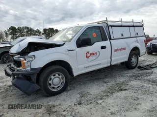 2018 Ford F-150 XL with VIN 1FTMF1C54JKD12194, listed as a Copart auction lot 52345985 with 222,500 mi miles and Non repairable. Bid and sale history available at DreamBid. Image 1.
