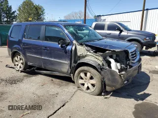 2014 Honda Pilot Touring with VIN 5FNYF4H94EB019249, listed as a Copart auction lot 52387815 with 122,955 mi miles and Clean Title. Bid and sale history available at carsss.com. Image 4.
