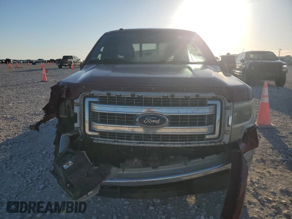 2014 Ford F-150 XL with VIN 1FTFW1CF2EKF73895, listed as a Copart auction lot 53719775 with 173,312 mi miles and Salvage Title. Bid and sale history available at carsss.com. Image 5.