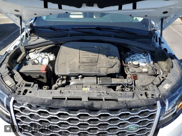 2023 Land Rover Range Rover Velar S with VIN SALYJ2EXXPA350668, listed as a Copart auction lot 50573235 with 20,216 mi miles and Salvage title. Bid and sale history available at DreamBid. Image 12.