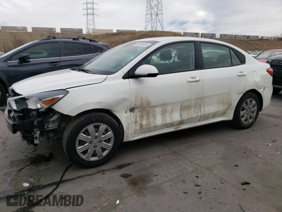 2023 Kia Rio LX with VIN 3KPA24AD0PE566085, listed as a Copart auction lot 50354455 with 65,203 mi miles and Salvage Title. Bid and sale history available at DreamBid. Image 1.