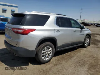 2018 Chevrolet Traverse LT Cloth with VIN 1GNERGKW7JJ259013, listed as a Copart auction lot 60332165 with 111,339 mi miles and Salvage title. Bid and sale history available at DreamBid. Image 3.