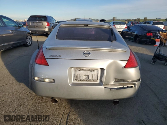 2008 Nissan 350Z with VIN JN1BZ34D28M706200, listed as a Copart auction lot 87115684 with 159,185 mi miles and Clean Title. Bid and sale history available at carsss.com. Image 6.