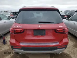 2020 Mercedes-Benz GLB 250 z VIN W1N4M4HB6LW029189, wystawiony jako Copart lot #51075265 z przebiegiem 38 661 mil mil oraz Szkoda całkowita • Salvage title. Historia ofert i sprzedaży dostępna na DreamBid. Obrazek 6.