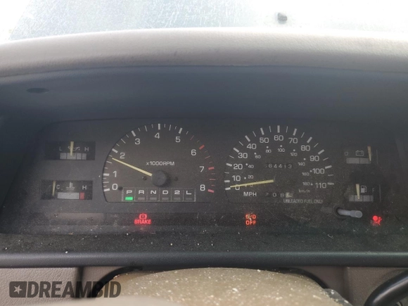 1995 Toyota T100 z VIN JT4VD22E9S0004095, wystawiony jako Copart lot #52683765 z przebiegiem 564 413 mil mil oraz Szkoda całkowita • Salvage title. Historia ofert i sprzedaży dostępna na DreamBid. Obrazek 9.