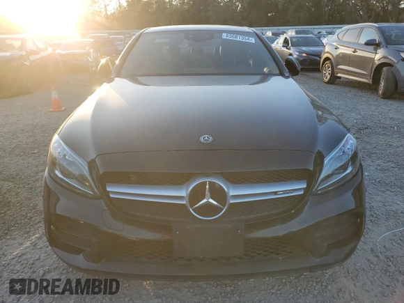 2020 Mercedes-Benz C 43 AMG with VIN 55SWF6EB8LU332262, listed as a Copart auction lot 83681354 with Not Provided miles and Non Repairable. Bid and sale history available at carsss.com. Image 5.