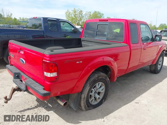 2011 Ford Ranger XLT with VIN 1FTLR4FEXBPA04466, listed as a IAAI auction lot 42222810 with 175,423 mi miles and . Bid and sale history available at DreamBid. Image 4.
