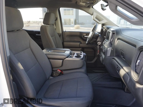 2021 Chevrolet Silverado 1500 Work Truck with VIN 1GCUYAEF7MZ143140, listed as a Copart auction lot 44387905 with 50,449 mi miles and Clean Title. Bid and sale history available at DreamBid. Image 5.