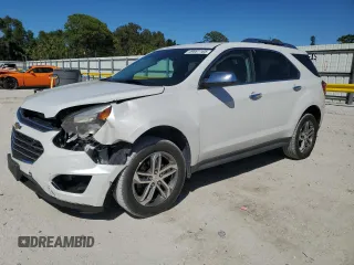 2017 Chevrolet Equinox Premier with VIN 2GNFLGE35H6254875, listed as a Copart auction lot 49861165 with 56,430 mi miles and Salvage Title. Bid and sale history available at carsss.com. Image 1.