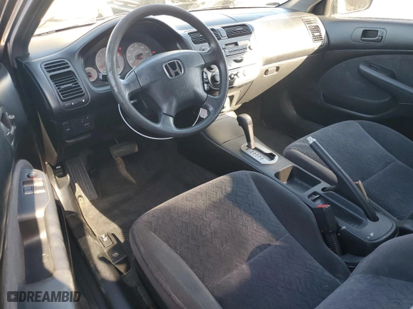 2002 Honda Civic LX with VIN 1HGEM22502L042573, listed as a Copart auction lot 44149435 with 145,622 mi miles and Salvage Title. Bid and sale history available at carsss.com. Image 8.