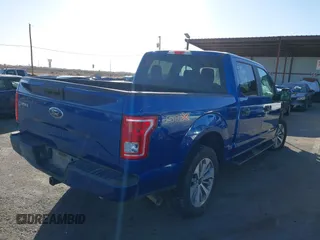 2017 Ford F-150 XL with VIN 1FTEW1EF6HKE12236, listed as a IAAI auction lot 41351158 with 167,433 mi miles. Bid and sale history available at carsss.com. Image 4.