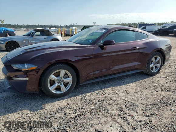 2018 Ford Mustang EcoBoost with VIN 1FA6P8TH2J5146321, listed as a Copart auction lot 55705985 with 72,365 mi miles and Salvage title. Bid and sale history available at DreamBid. Image 1.