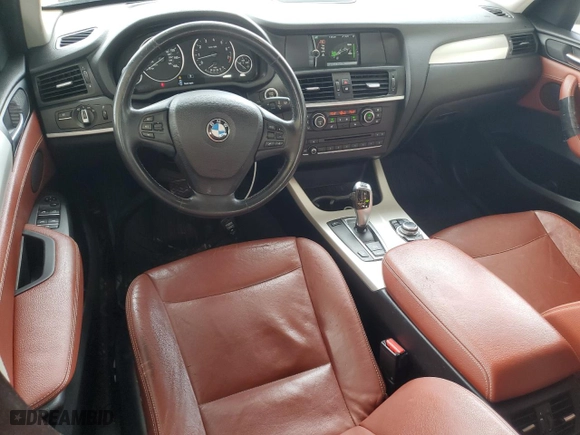 2011 BMW X3 28i with VIN 5UXWX5C55BL706729, listed as a Copart auction lot 48418425 with 188,502 mi miles and Clean Title. Bid and sale history available at carsss.com. Image 8.