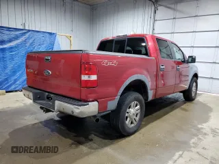 2008 Ford F-150 XLT with VIN 1FTPW14538FA49081, listed as a Copart auction lot 58246455 with 105,198 mi miles and Salvage title. Bid and sale history available at DreamBid. Image 3.