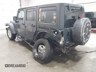 2018 Jeep Wrangler JK Unlimited Sport with VIN 1C4BJWDG9JL890272, listed as a IAAI auction lot 41551844 with 77,655 mi miles. Bid and sale history available at carsss.com. Image 3.