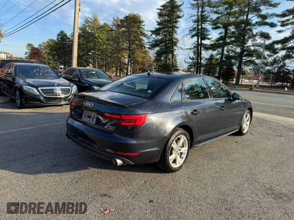 2018 Audi A4 Premium with VIN WAUDNAF4XJA060752, listed as a Copart auction lot 79127574 with 132,164 mi miles and Clean Title. Bid and sale history available at carsss.com. Image 3.