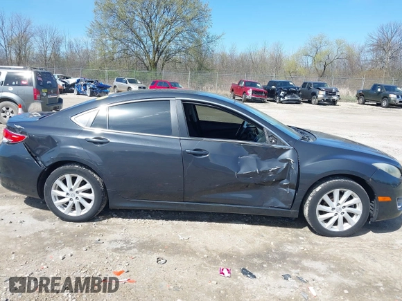 2012 Mazda 6 i Touring with VIN 1YVHZ8DH1C5M36753, listed as a IAAI auction lot 42193590 with 182,716 mi miles and . Bid and sale history available at DreamBid. Image 13.