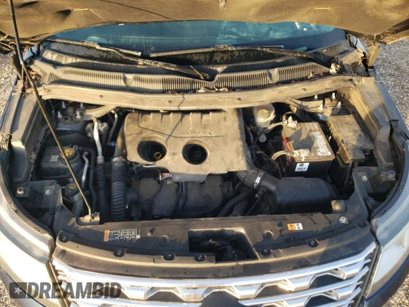 2017 Ford Explorer XLT with VIN 1FM5K7DH5HGA57575, listed as a Copart auction lot 48836105 with 157,128 mi miles and Clean Title. Bid and sale history available at carsss.com. Image 12.