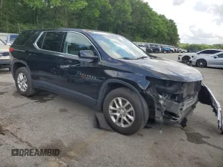 2020 Chevrolet Traverse LS with VIN 1GNERFKW8LJ115208, listed as a Copart auction lot 54900935 with 85,302 mi miles and Salvage title. Bid and sale history available at DreamBid. Image 4.