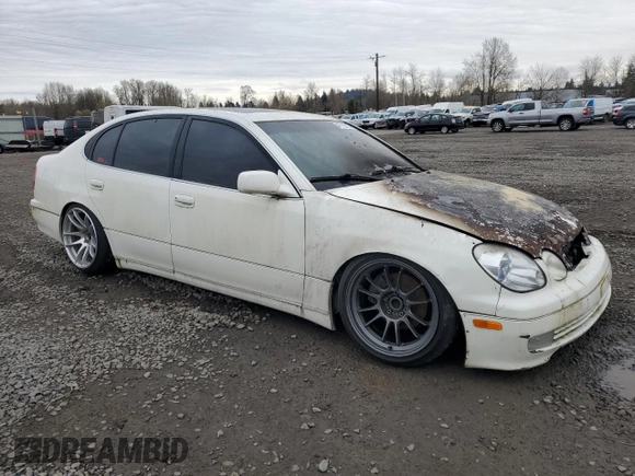 1998 Lexus GS 300 z VIN JT8BD68S0W0019368, wystawiony jako Copart lot #47135265 z przebiegiem Nie podano mil oraz Nie do naprawy • Non repairable. Historia ofert i sprzedaży dostępna na DreamBid. Obrazek 4.