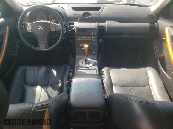 2003 Infiniti G35 w/Leather with VIN JNKCV51E23M302441, listed as a Copart auction lot 44156175 with 173,387 mi miles and Salvage Title. Bid and sale history available at carsss.com. Image 8.