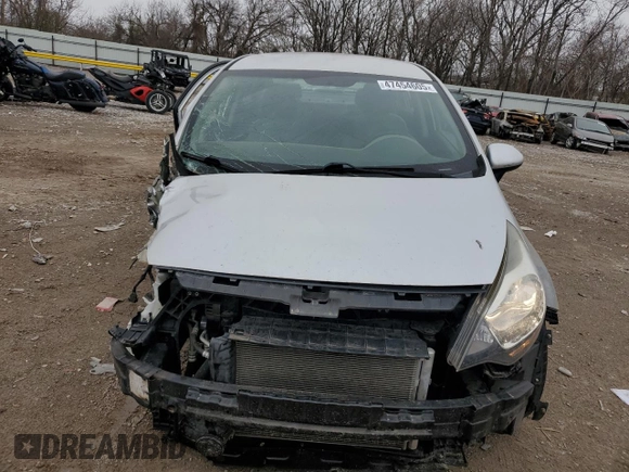 2016 Kia Rio LX with VIN KNADM4A31G6661742, listed as a Copart auction lot 47454605 with 81,066 mi miles and Salvage Title. Bid and sale history available at carsss.com. Image 5.